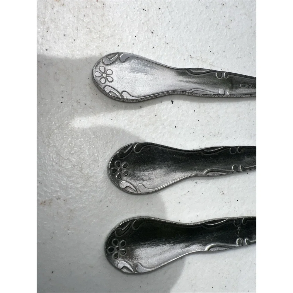 SET 6 DINNER  FORKS! Vintage ROSA LINDA stainless: By Libertyware